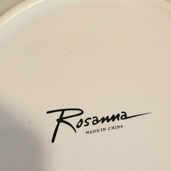 ROSANNA CHEERS DARLING BREAD OR SALAD PLATTS FRENCH WAITERS SET Of 6 5.75" - Picture 8 of 9